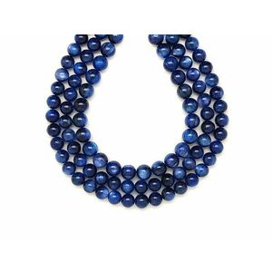 Kianit golyó AA 8-9mm – ékszerkészítő alapanyag (füzér) kép