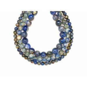 Kianit natural golyó 6mm – ékszerkészítő alapanyag (füzér) kép