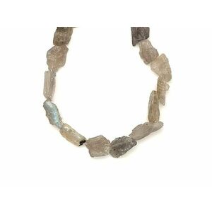 Labradorit nyers darabok 10-12mm – ékszerkészítő alapanyag (füzér) kép