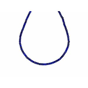 Lapis lazuli fazettált korong 2, 5x2mm – ékszerkészítő alapanyag (füzér) kép