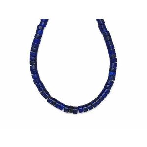 Lapis lazuli szinezett korong 4-5x2-3mm – ékszerkészítő alapanyag (füzér) kép