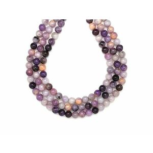 Lepidolit golyó AB 6mm – ékszerkészítő alapanyag (füzér) kép