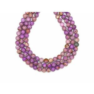 Phosphosiderite golyó AB 6-7mm – ékszerkészítő alapanyag (füzér) kép