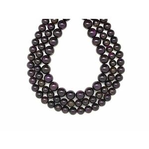 Purpurit golyó 10mm – ékszerkészítő alapanyag (füzér) kép