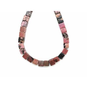 Rodonit kocka 6-7mm – ékszerkészítő alapanyag (füzér) kép