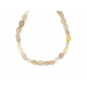 Rutilkvarc matt pebble 6-10mm – ékszerkészítő alapanyag (füzér) kép