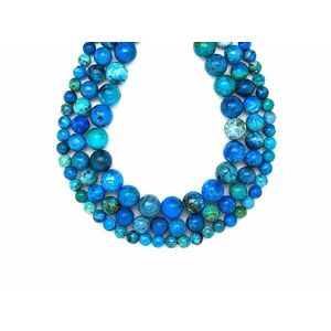 Shatukit stabilizált golyó 8-9mm – ékszerkészítő alapanyag (füzér) kép