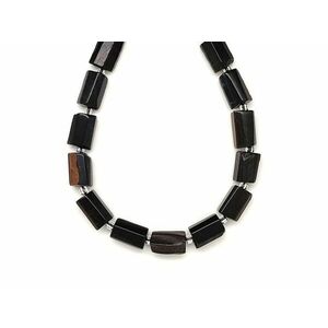 Sólyomszem hengerszerű 7-9x10-12mm – ékszerkészítő alapanyag (füzér) kép