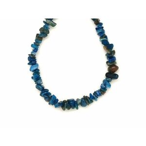 Splitter Apatit sötét – ékszerkészítő alapanyag (füzér) kép