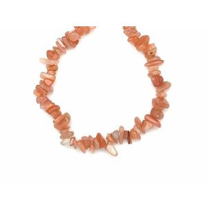 Splitter holdkő barack – ékszerkészítő alapanyag (füzér) kép