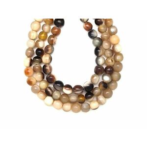 Szaru világos golyó 11-12mm – ékszerkészítő alapanyag (füzér) kép