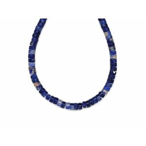 Szodalit korong 4-5x2-3mm – ékszerkészítő alapanyag (füzér) kép