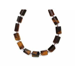 Tigrisszem hengerszerű 6-8x10-12mm – ékszerkészítő alapanyag (füzér) kép