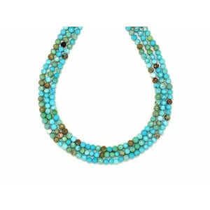 Türkenit fazettált golyó 2, 5-3mm – ékszerkészítő alapanyag (füzér) kép