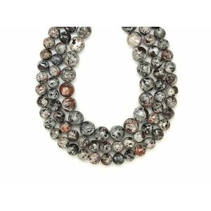 Yooperlit világos golyó 10-11mm – ékszerkészítő alapanyag (füzér) kép