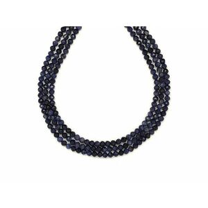 Zafír fazettált golyó A 3mm – ékszerkészítő alapanyag (füzér) kép