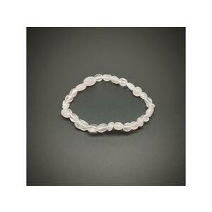 Rózsakvarc pebble karkötő AB 6-10mm kép