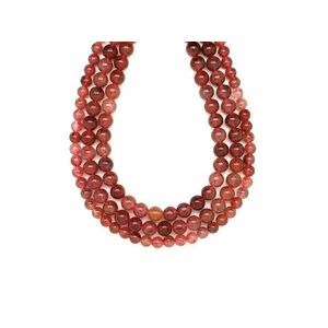 Eperkvarc golyó 10mm – ékszerkészítő alapanyag (füzér) kép