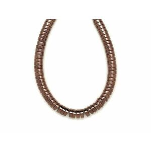 Hematit korong óarany 6x2mm – ékszerkészítő alapanyag (füzér) kép