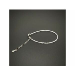 Hegyikristály kapcsos állítható fazettált golyó karkötő 2–2, 5 mm kép
