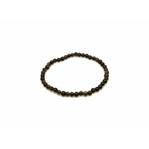 Arany obszidián golyó karkötő 4–5 mm kép