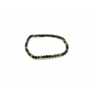 Rubin zoizit golyó karkötő 4–5 mm kép