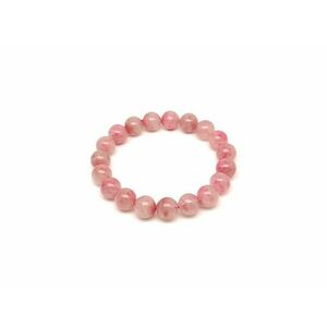 Thulit kvarccal golyó karkötő 10-11mm kép