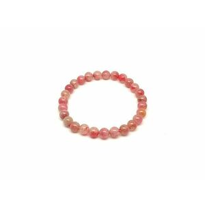 Thulit kvarccal golyó karkötő 7–8 mm kép