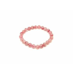 Thulit kvarccal golyó karkötő 8–9 mm kép