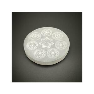 Szelenit csakra korong A minőség 10 cm kép