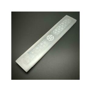 Szelenit lap Isten nő Életvirág motívummal 4×20 cm kép