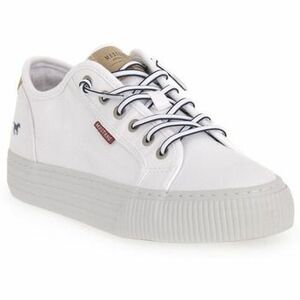 Divat edzőcipők Mustang WHITE kép