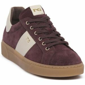 Rövid szárú edzőcipők NeroGiardini NERO GIARDINI 613 VELOUR BORDO kép