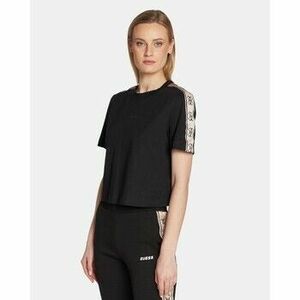 Fekete női rövid ujjú ruha Guess - L kép