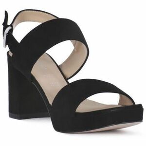 Szandálok / Saruk Priv Lab NERO CAMOSCIO kép