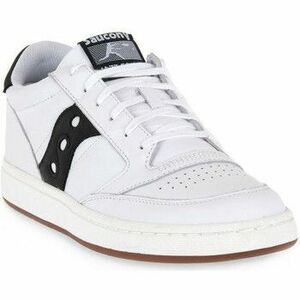 Divat edzőcipők Saucony 5 JAZZ COURT WHITE BLACK kép