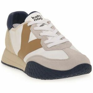 Divat edzőcipők CallagHan KEHNOO WHITE BEIGE NAVY kép