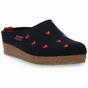 Klumpák Haflinger CUORICINI MITTLEBLAU WOLLFILZ CALZ G kép