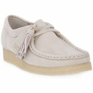 Vitorlás cipők Clarks WALLABEE W HITE kép
