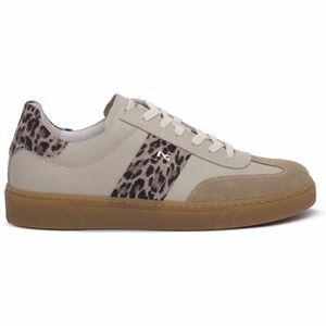 Divat edzőcipők NeroGiardini NERO GIARDINI 421 VELOUR CAMEL kép