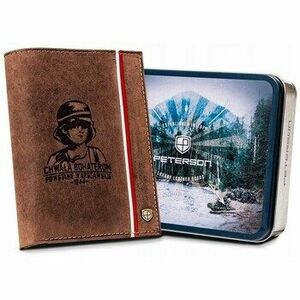 Barna pénztárca Peterson kép