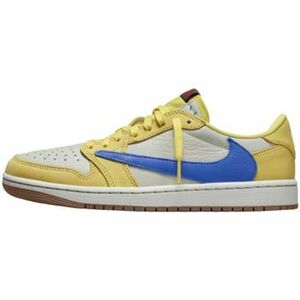 Rövid szárú edzőcipők Nike 1 Retro Low OG SP Travis Scott Canary kép