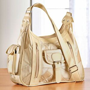 Bőr Patchwork táska kép