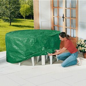 Védőhuzat 1 kerti asztalhoz + 4 kerti székhez kép