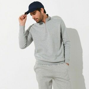 Pulóver cipzáras gallérral kép