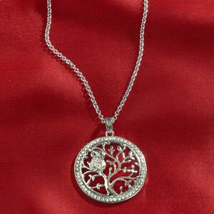 Strass nyaklánc Bagoly kép