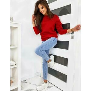 Női pulóver FASHION II piros kép