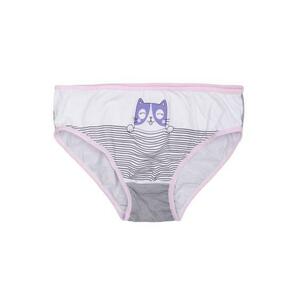 Női nyomtatott bugyi INTIMI fehér és rózsaszín kép