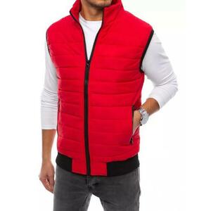 Férfi steppelt mellény MILA piros kép