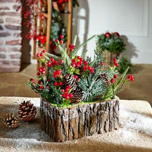 Asztaldísz bogyókkal kép